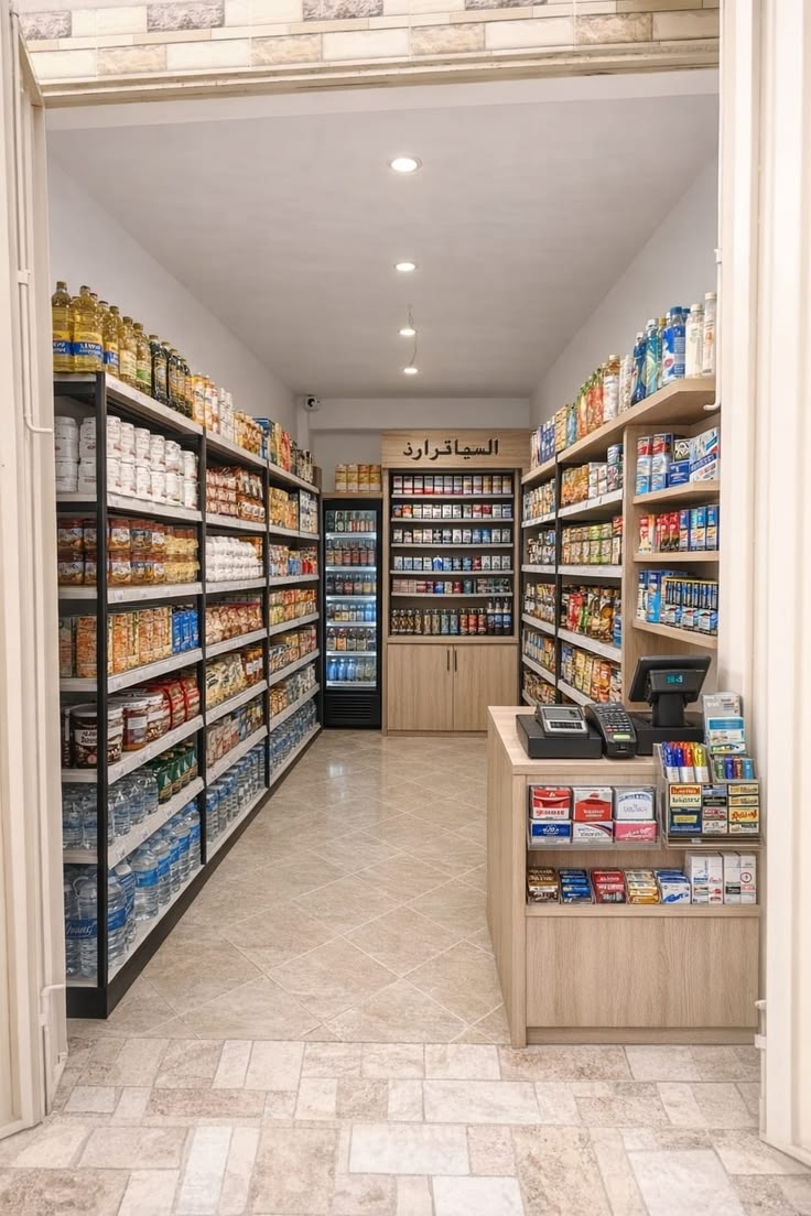 Mini mart business circle