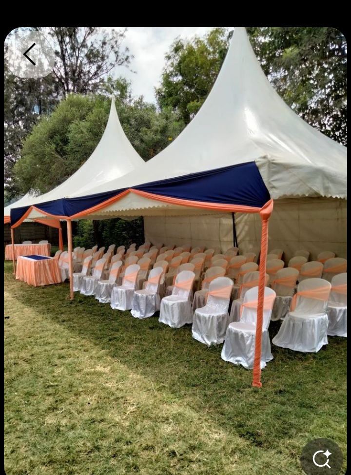 Tents and chair for hire