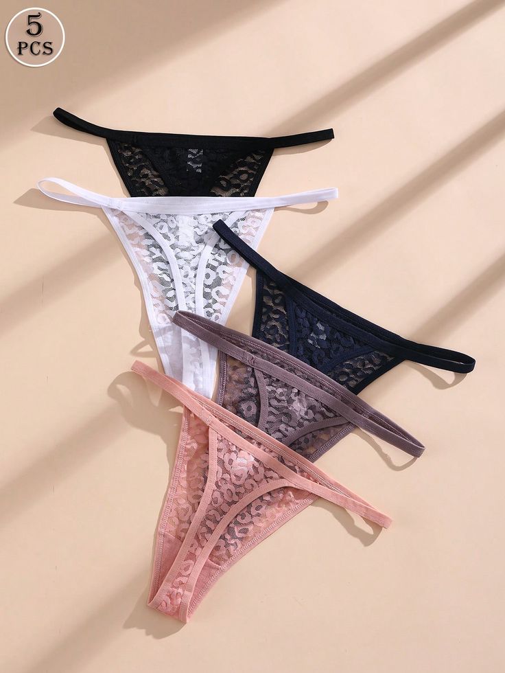 4 pcs low rise panties